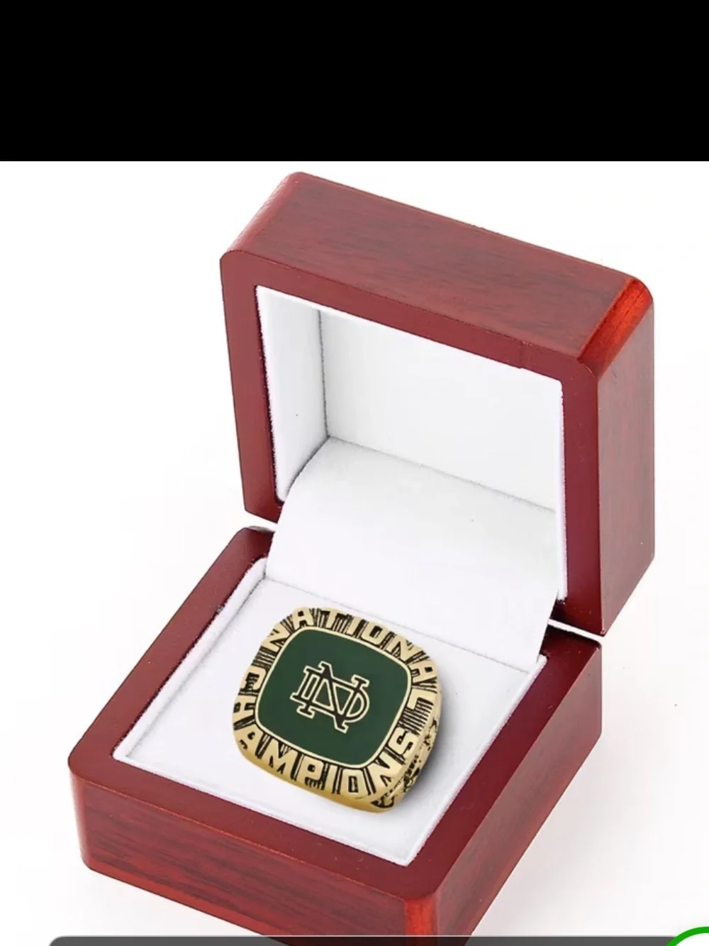 Notre Dame Football Championship Ring